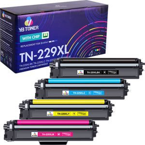 Compatible TN229XL BK/C/M/Y 4-Pack