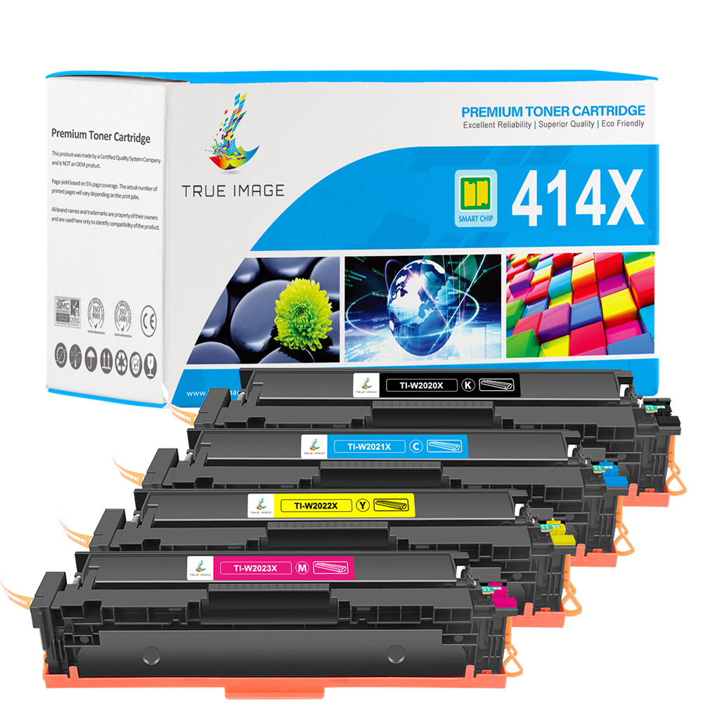 Chip-Ready Compatible HP 414X Toner Cartridges